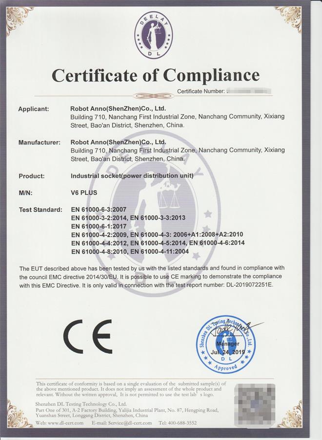 CE certification 2