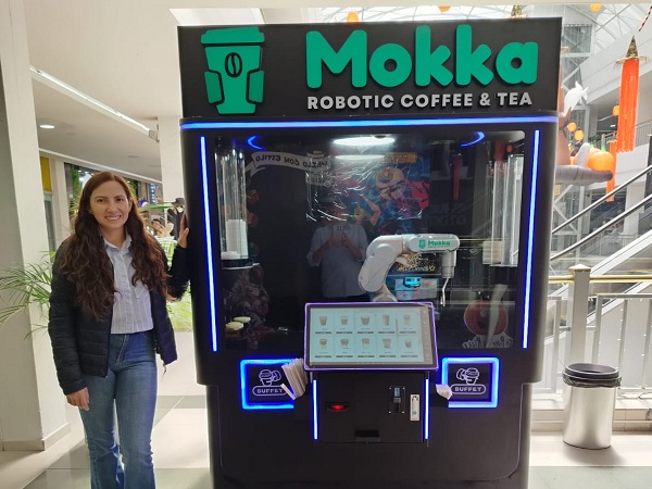 Anno AI Robot Freshly Ground Coffee Kiosk Launches in Ecuador