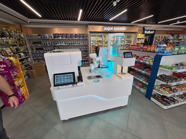 Anno AI Robotic Coffee Printing Bar in Istanbul, Turkey