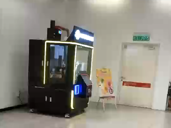喜乐注册 AI 机器人现磨咖啡亭入驻马来西亚吉隆坡 MYTOWN 商场