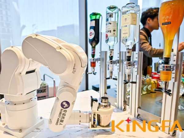 Anno Cocktail Robot Enters Jinfa Technology (Changsha), Empowering Enterprises with Technology for Leisure Scenarios