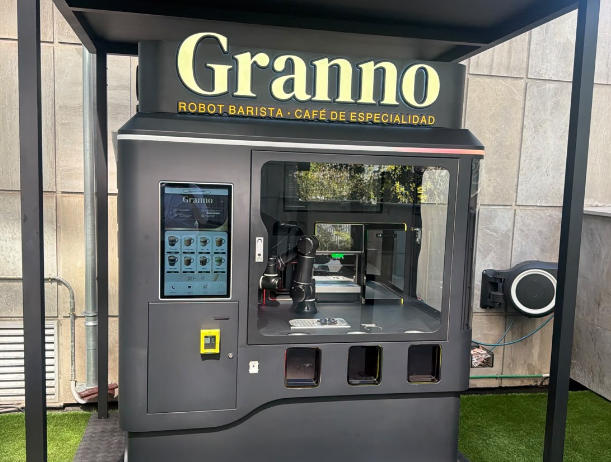 Anno AI Robot Coffee Machine Lands in Madrid, Spain