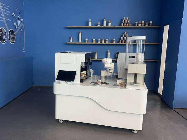 Anno AI Robot Floral Coffee Printing Bar Enters Ethiopia